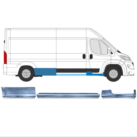 Remonto komplektas už Opel Movano 2021-2026 / Dešinė / 16524