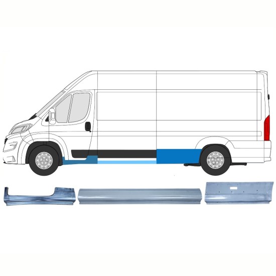 Remonto komplektas už Opel Movano 2021-2026 / Kairė 16523