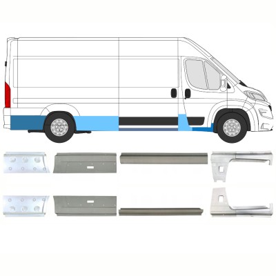 Remonto komplektas už Opel Movano 2021-2026 / Kairė + Dešinė / 16446