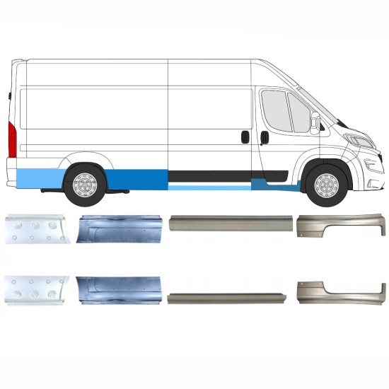 Remonto komplektas už Opel Movano 2021-2026 / Kairė + Dešinė 16465