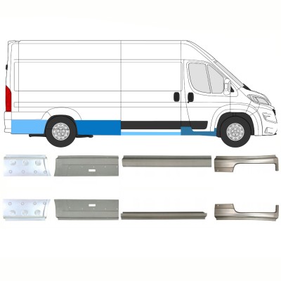 Remonto komplektas už Opel Movano 2021-2026 / Kairė + Dešinė 16470