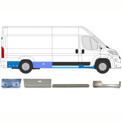 Remonto komplektas už Opel Movano 2021-2026 / Dešinė 16796