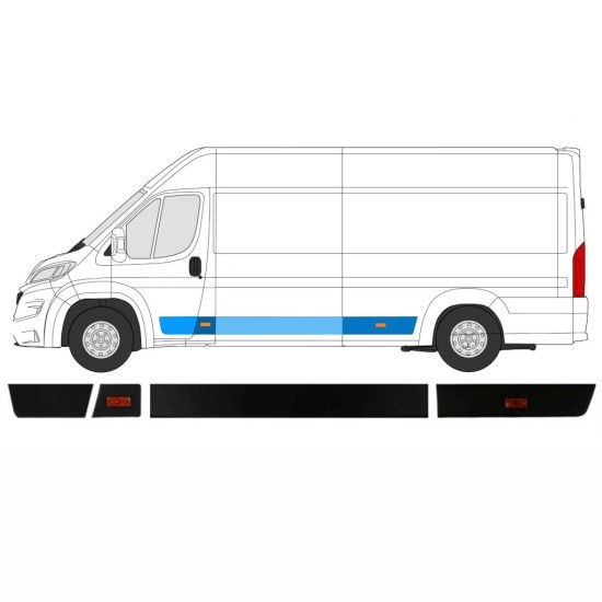 Juostelių rinkinys už Opel Movano 2021-2026 / Kairė / 14425