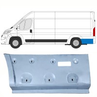 Galinė arka už Opel Movano 2021-2026 / Kairė 16494