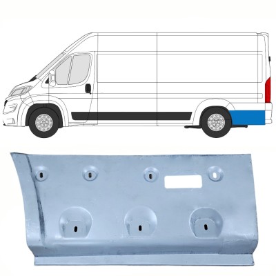 Galinė arka už Opel Movano 2021-2026 / Kairė 16494