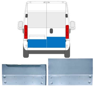 Galinių durų dalis už Opel Movano 2021-2026 / Kairė + Dešinė 16516