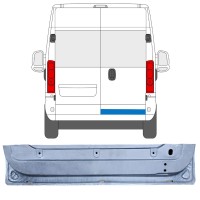 Galinių durų dalis už Opel Movano 2021-2026 / Dešinė 16504