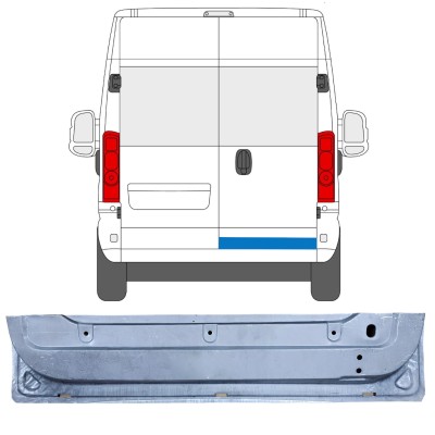 Galinių durų dalis už Opel Movano 2021-2026 / Dešinė 16504