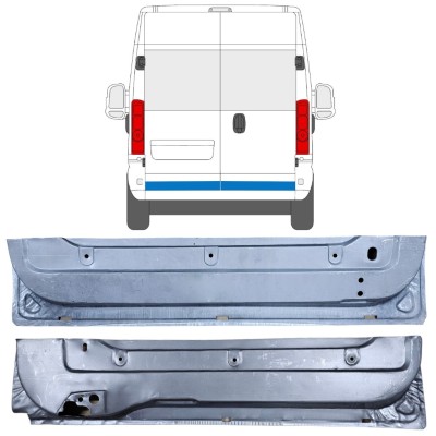 Galinių durų dalis už Opel Movano 2021-2026 / Kairė + Dešinė 16506