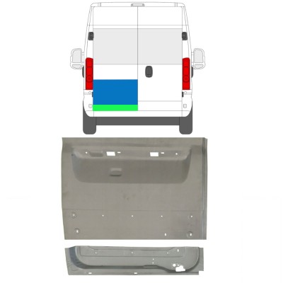 Galinių durų dalis už Opel Movano 2021-2026 / Kairė 16508