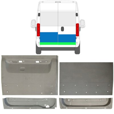 Galinių durų dalis už Opel Movano 2021-2026 16509