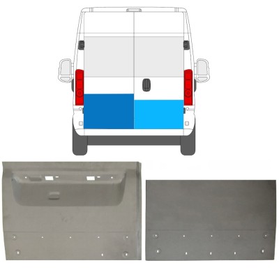 Galinių durų dalis už Opel Movano 2021-2023 / Kairė + Dešinė / Rinkinys 16727