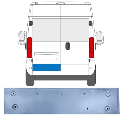 Galinių durų dalis už Opel Movano 2021-2026 / Kairė 16513