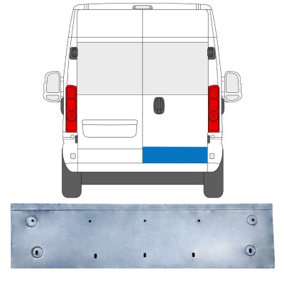 Galinių durų dalis už Opel Movano 2021-2026 / Dešinė 16512