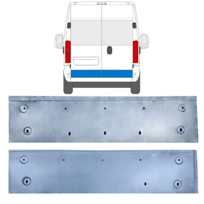 Galinių durų dalis už Opel Movano 2021-2026 / Kairė + Dešinė 16514