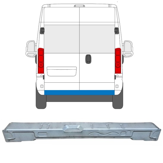 Galinė panelė už Opel Movano 2021-2026 16872