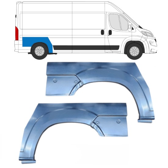 Galinė arka už Opel Movano 2021-2026 / Kairė + Dešinė 16440