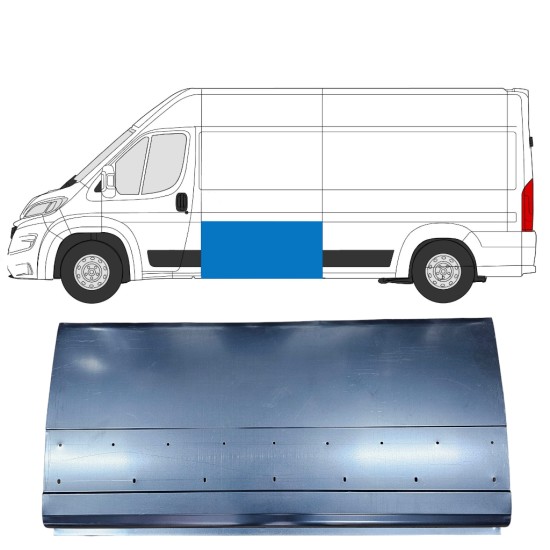 Šono aukšta dalis už Opel Movano 2021-2026 / Kairė = Dešinė (simetriška) 16481