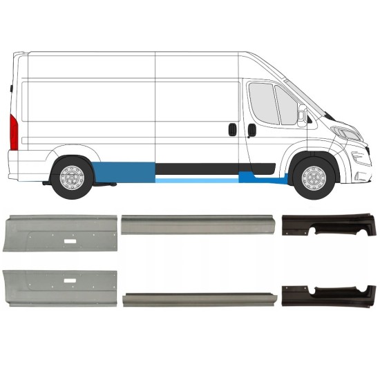 Remonto komplektas už Opel Movano 2021-2026 / Kairė + Dešinė 16469