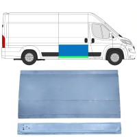 Stumdomų durų vidinė + išorinė dalis už Opel Movano 2021-2026 / Dešinė 16403