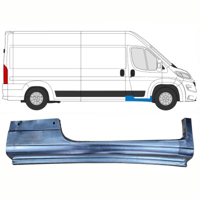 Slenkstis apatinė durų priekinių už Opel Movano 2021-2026 / Dešinė 16419