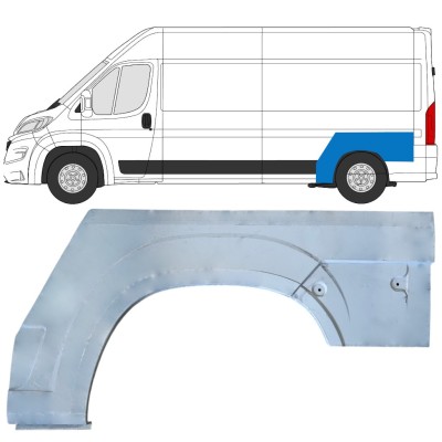 Galinė arka už Opel Movano 2021-2026 / Kairė 16952