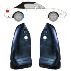 Vidinė galinė arka už Mazda MX-5 1989-1998 / Kairė + Dešinė / Rinkinys 11889