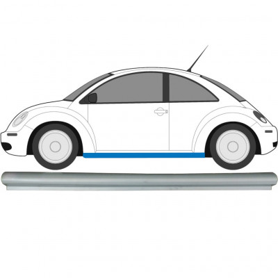 Slenkstis, apatinė už Volkswagen New Beetle 1998-2005 / Kairė 5913