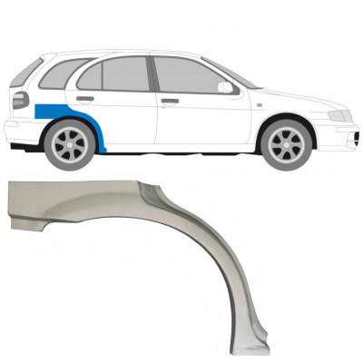 Galinė arka už Nissan Almera 1999-2007 / Dešinė 6849