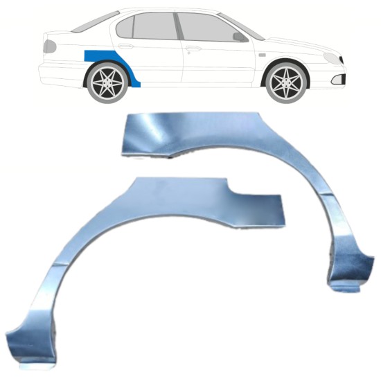 Galinė arka už Nissan Primera 1996-2001 / Kairė + Dešinė / Rinkinys 10632