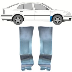 Sparno apatinė dalis už Skoda Octavia I 1996-2010 / Kairė + Dešinė / Rinkinys 9738