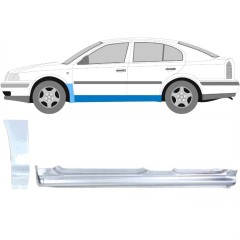 Visas slenkstis + priekinio sparno apatinė dalis už Skoda Octavia I 1996-2010 / Kairė / Rinkinys 11174