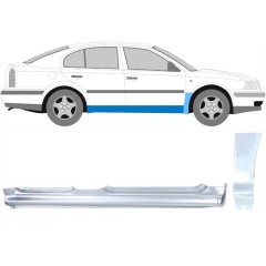 Visas slenkstis + priekinio sparno apatinė dalis už Skoda Octavia I 1996-2010 / Dešinė / Rinkinys 11173