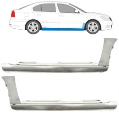Visas slenkstis + priekinio sparno apatinė dalis už Skoda Octavia II 2004-2013 / Rinkinys 11178