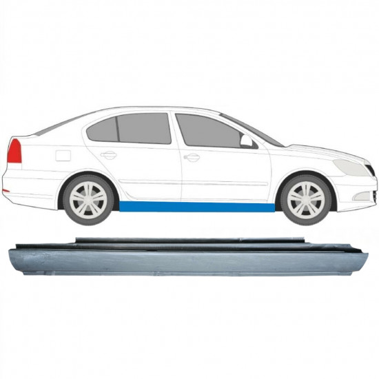 Slenkstis, apatinė už Skoda Octavia 2004-2013 / Dešinė 7377