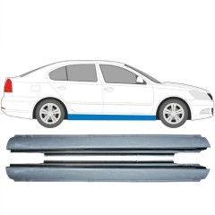 Slenkstis, apatinė už Skoda Octavia II 2004-2013 / Kairė + Dešinė / Rinkinys 9713