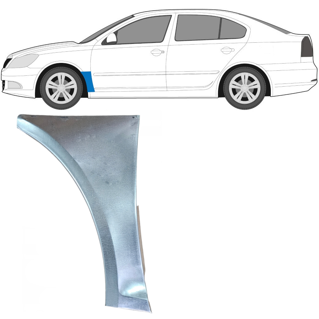Sparno Apatinė Dalis Už Skoda Octavia 2004-2013 / Kairė 7005
