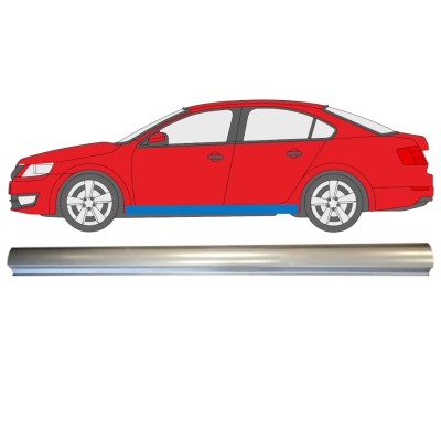Slenkstis apatinė dalis už Skoda Octavia III 2013-2020 / Kairė 14826