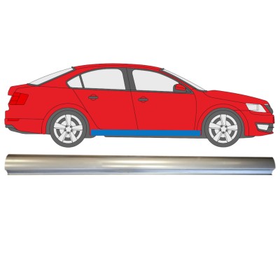 Slenkstis apatinė dalis už Skoda Octavia III 2013-2020 / Dešinė 14825