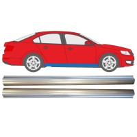 Slenkstis apatinė dalis už Skoda Octavia III 2013-2020 / Kairė + Dešinė / Rinkinys 14827