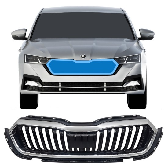 Grotelės už Skoda Octavia IV 2020- / Rinkinys 7727