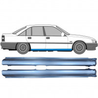 Slenkstis, apatinė už Opel Omega A 1986-1993 / Kairė + Dešinė / Rinkinys 9782