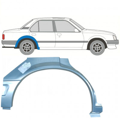 Galinė arka už Opel Ascona C / Vauxhall Cavalier 1981-1988 / Dešinė 7293