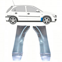 Sparno apatinė dalis už Opel Corsa 2000-2010 / Kairė + Dešinė / Rinkinys 10180