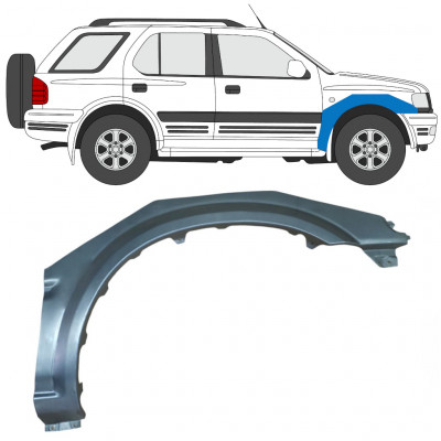 Sparno apatinė dalis už Opel Frontera B 1999-2002 / Dešinė 7830