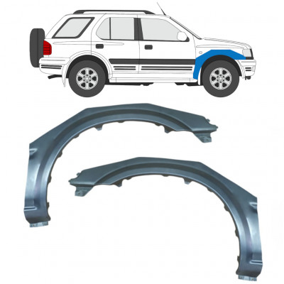 Sparno apatinė dalis už Opel Frontera B 1999-2002 / Kairė + Dešinė / Rinkinys 9994