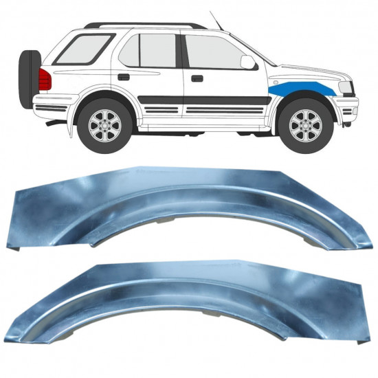 Sparno apatinė dalis už Opel Frontera B 1999-2002 / Rinkinys 11201