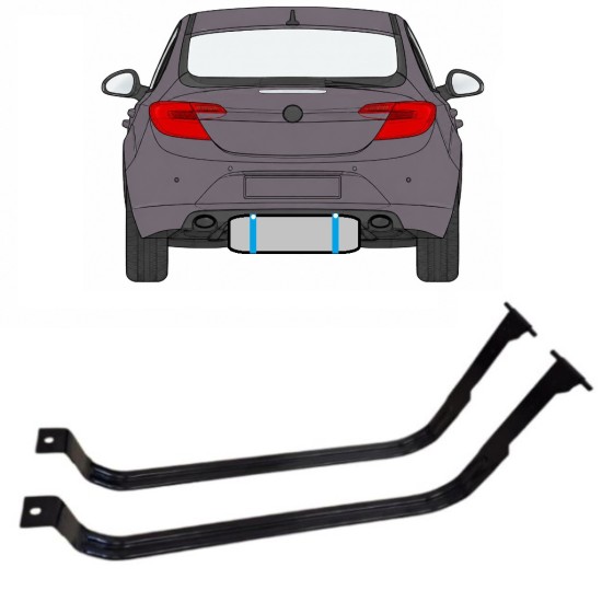 Kuro bako laikikliai už Opel Insignia 2008-2017 15991