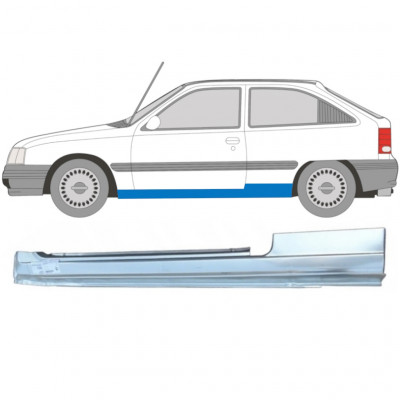 Slenkstis, apatinė už Opel Kadett 1984-1993 / Kairė 6939