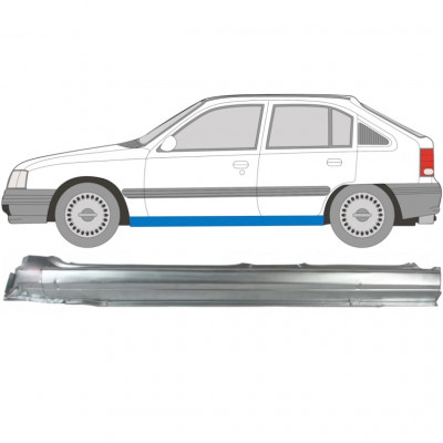 Slenkstis, apatinė už Opel Kadett 1984-1993 / Kairė 7911